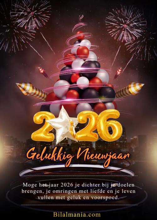 🔥 Fijne Kerstdagen en een Gelukkig Nieuwjaar 2026 Wensen 2 Gelukkig Nieuwjaar Wensen 2026