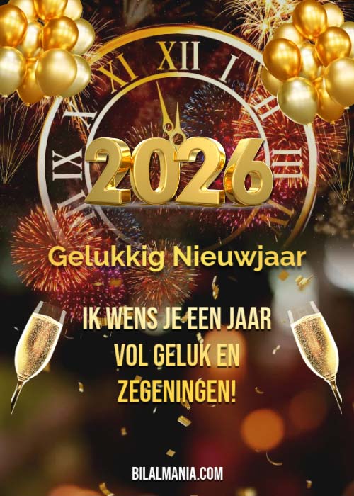 🔥 Fijne Kerstdagen en een Gelukkig Nieuwjaar 2026 Wensen 8 Gelukkig Nieuwjaar Wensen 2026