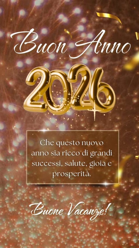 Immagini Buon Anno 2026