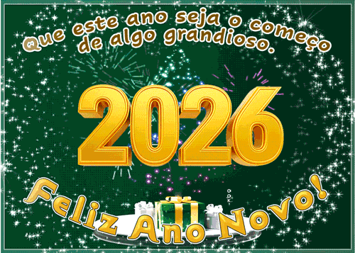 🔥 50+ Feliz Ano Novo Gif 2026 e Imagens Fantásticas para Celebrar 6 Feliz ano novo 2026 Gif