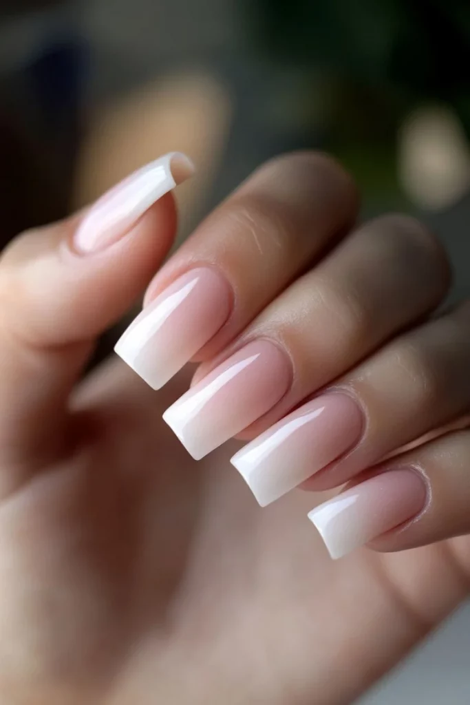 Go Subtle with Pink and Neutral Ombre