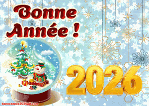 Bonne année 2026 Gif