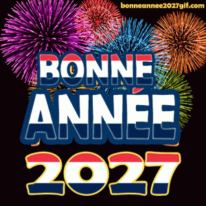 BONNE ANNÉE 2027 Gif